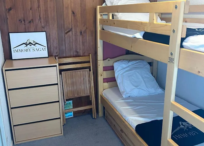 Apartment Skis Aux Pieds Pour 4 Personnes Pres Des Pistes - Fr-1-814-110 *