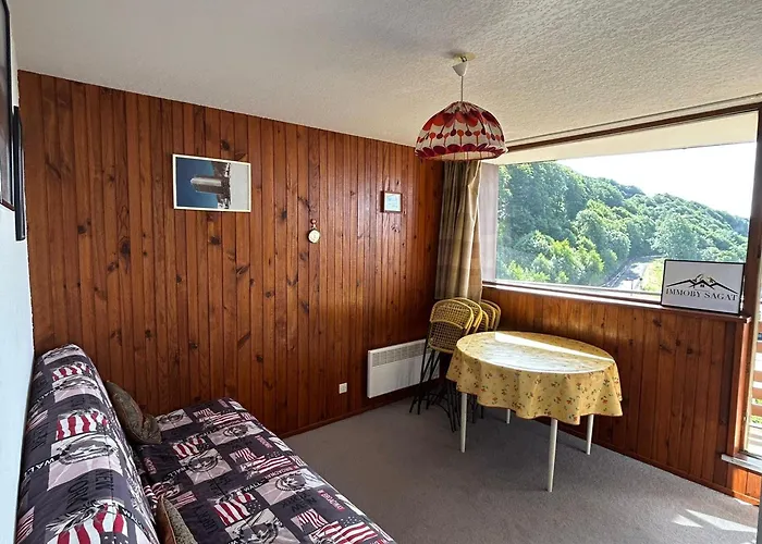 Apartment Skis Aux Pieds Pour 4 Personnes Pres Des Pistes - Fr-1-814-110 Super Besse